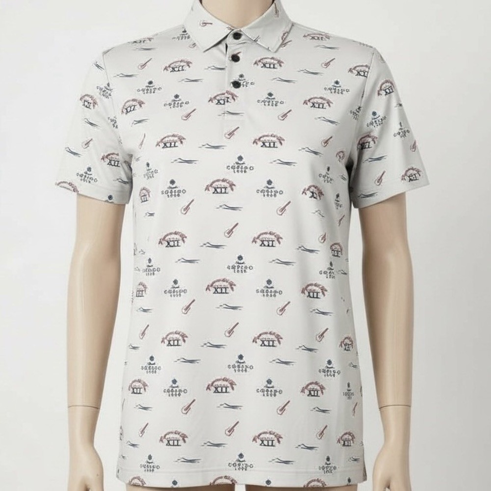 Black Quail XII Annual Vaqueros del Mar‎ Codigo 1530 Golf Polo Men's Size Small
